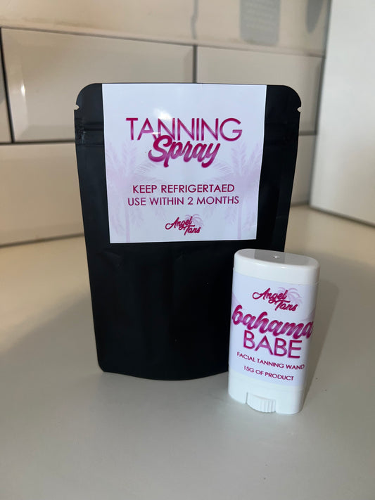 Face Wand & Tanning Spray Bundle