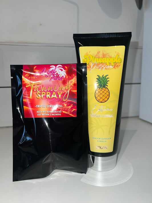 Intensifying Cream & Tanning Spray Duo