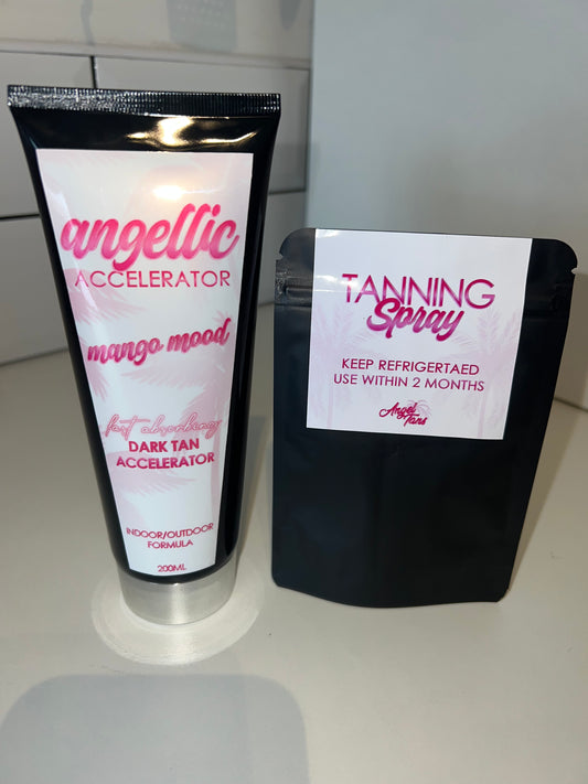 Intensifying Cream & Tanning Spray Duo